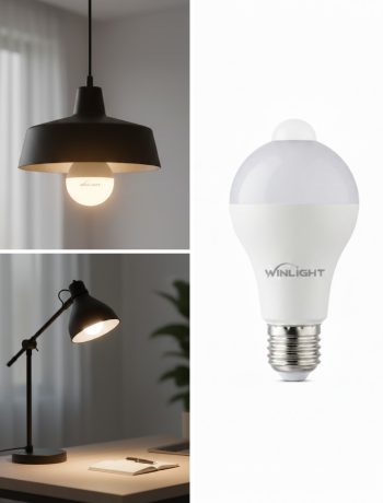 Sensörlü LED Lamba Otomatik Algılama Enerji Tasarruflu Aydınlatma