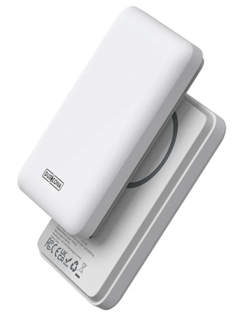 Duzzona W4 20W 5000mAh Magsafe Uyumlu Taşınabilir Kablosuz Hızlı Şarjlı Powerbank-(5775)