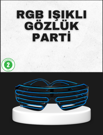 Parti ve Organizasyonlara Özel LED Işıklı Gözlük