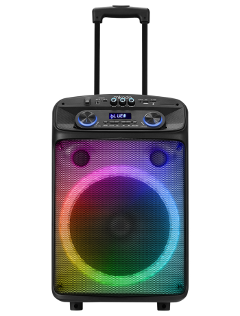 MIKADO MD-BT505 60W Taşınabilir USB/BT/TF/TWS RGB Aydınlatma Dahili Batarya Toplantı Parti Açık Hava Speaker. Kablosuz El ve Kafa Mikrofonu Hediyeli(1923)