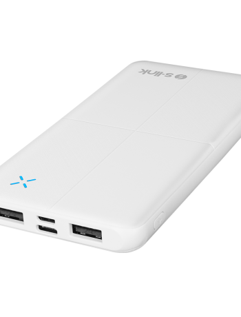 S-LINK IP-G12N Beyaz 10.000mAh 2xUSB 1xMicro USB 1xType-C 4 LED Göstergeli PowerBank(1923)