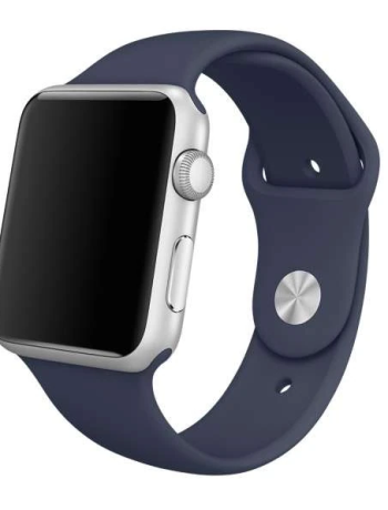 Ally Apple Watch 7-8 45mm 6-5-4 44mm Silikon Kordon Kayış 3-2-1 42mm-(5775)
