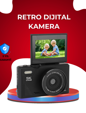 5K Ultra HD Kamera Gülümseme Algılama Otofokus 18x Optik Zoom