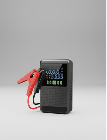 4’ü 1 Arada Jump Starter Hava Kompresörü Powerbank ve LED Fener