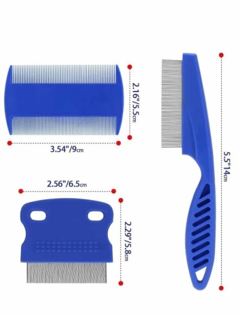 Evcil Hayvan Tarak Seti 4lü Bit Tarağı Ked Köpek Tüyüne Uygun