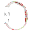 Ally Apple Watch İçin 38mm Yüksek- Kalite Desenli Silikon Kordon-(5775)