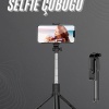Selfie Çubuğu Tripod Bluetooth Kumandalı Selfie Çubuğu Telefon Tutucu