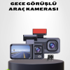 Üç Kameralı Dash Cam 170° Geniş Açılı Full HD Gece Görüşlü