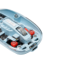 Mavi Kablosuz Mouse Bluetooth ve USB Çift Mod Bağlantılı