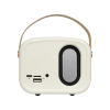 MIKADO MD-24BT Echoes Beyaz 3W Taşınabilir USB/TF Kart/Bluetooth 800mAh Klasik Retro Müzik Kutusu(1923)