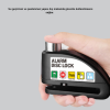 Anti Hırsızlık 110 dB Alarm Disk Fren Kilidi Suya Dayanıklı Çelik Güvenlik Kilidi