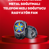 Mobil Cihaz Soğutma Radyatörü – Metal+ABS Type-C Kablolu