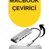 Macbook Pro/air Uyumlu USB Type-C 8 In 1 Hub Dönüştürücü Çevirici Çoklayıcı USB Hdmı Micro Sd 8 Girişli