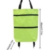Katlanabilir Tekerlekli Çantalı Çarşı Pazar Arabası Alışveriş Çantası Piknik Çantası