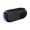 ASONIC AS-W6 Siyah 5W USB AUX Bluetooth  Kablosuz Taşınabilir 1200mAh Batarya Alarmlı Saat Derece ve Speaker(1923)