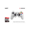 RAMPAGE SG-R602 Beyaz PC/PS3 1.8mt Kablolu Çift Titreşimli GAMEPAD(1923)