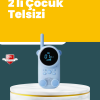 LCD Ekranlı Çocuk Telsizi – İki Yönlü Ses 1-3 km Çekim Mesafesi