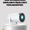 Kablosuz Bağlantılı Full HD Ev Sinema Projeksiyonu 160 ANSI Lümen