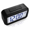 Dijital Masa Saati Takvim Çalar Saat Alarmlı Işıklı Led Ekran Pilli