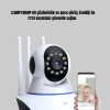 Full HD Akıllı IP Kamera – Gece Görüşlü Hareket Sensörlü Çift Yönlü Ses ve Online Kayıt Özellikli