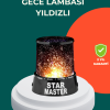 Galaxy Efektli LED Yıldız Projektör Renk Değiştirmeli Oda Aydınlatması