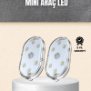 Taşınabilir Manyetik Mini LED Lamba 7 Renk Seçenekli