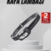 Sensörlü Şarjlı Type-c Şarj Işıklı Kafa Lambası Kamp Lambası