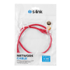 S-LINK SL-CAT606RE CAT6 Patch 60CM Kablo (Kırmızı)(1923)