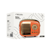 MIKADO MD-24BT Echoes Turuncu 3W Taşınabilir USB/TF Kart/Bluetooth 800mAh Klasik Retro Müzik Kutusu(1923)
