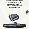 Çift Modlu 110dB Alarmlı Disk Kilidi Suya Dayanıklı