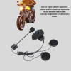 Motosiklet Kaskı İçin Bluetooth Kulaklık – Kablosuz Mikrofonlu Gürültü Azaltmalı BT22