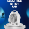 Mini Elektrikli Isıtıcı – 2000W Güç Fanlı Isıtma 3 Isı Modu