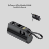 2000mAh Mini Powerbank Dahili Konektörlü PD 20W