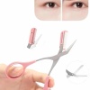 Kavisli Kaş Kirpik Düzeltici Bıyık Alma Taraklı Kaş Makası Yüz Bakım Seti Makas
