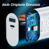 USLİON 20W USB QC3.0 Şarj PD3.0 Hızlı Şarj Aleti Şarj Başlık-(5775)