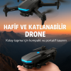 Uzaktan Kumandalı Katlanabilir Drone Yörünge Uçuşu ve Eve Dönüş Özellikli
