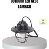 Retro Kamp Lambası Su Geçirmez Taşınabilir Gece Işığı Uzun Pil Ömürlü