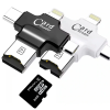 Card Reader 4in1 Type-C- İphone Lightning-Micro Usb Hafıza Kart Okuyucu-(5775)