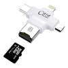 Card Reader 4in1 Type-C- İphone Lightning-Micro Usb Hafıza Kart Okuyucu-(5775)