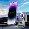 ALLY C10 15W Hızlı Şarj Şeffaf Otomatik Araç İçi Telefon Tutucu-(5775)
