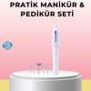 Profesyonel Elektrikli Tırnak Bakım Matkap Seti – Düşük Gürültü ve Taşınabilir Tasarım