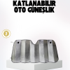 Otomobil Güneşliği – Katlanabilir Tasarım ve Süngerli Isı Yalıtımı
