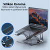 ALLY MC LS653 Premium Ergonomik Alüminyum Laptop-Bilgisayar Standı-(5775)