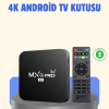 4K Android TV Box – 2GB RAM 16GB ROM Hızlı Wi-Fi Bağlantılı Akıllı Medya Kutusu