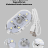 7 Renk Modlu Dokunmatik Sensörlü Mini LED Araç İçi Lamba
