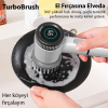 EZERE TurboBrush 5 Başlıklı Elektrikli Temizlik Fırçası-(5775)