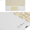 Bluetooth Touchpad Klavye 10.9 inch Kablosuz Wifi Q Klavye Slim