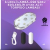 USB Şarjlı 3 Saat Kesintisiz Çalışan Araba Atmosfer Işıkları