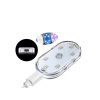 USB Şarjlı 3 Saat Kesintisiz Çalışan Araba Atmosfer Işıkları