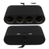Araç İçi Güç Dağıtıcı 4 Çakmaklık 2 USB 1 Type C Şarj Ünitesi